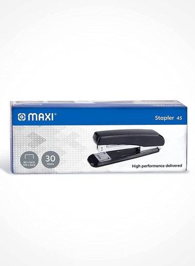 30-Sheet Capacity 2 Pcs Stapler Black Color 24/6 -26/6 - Family book shop