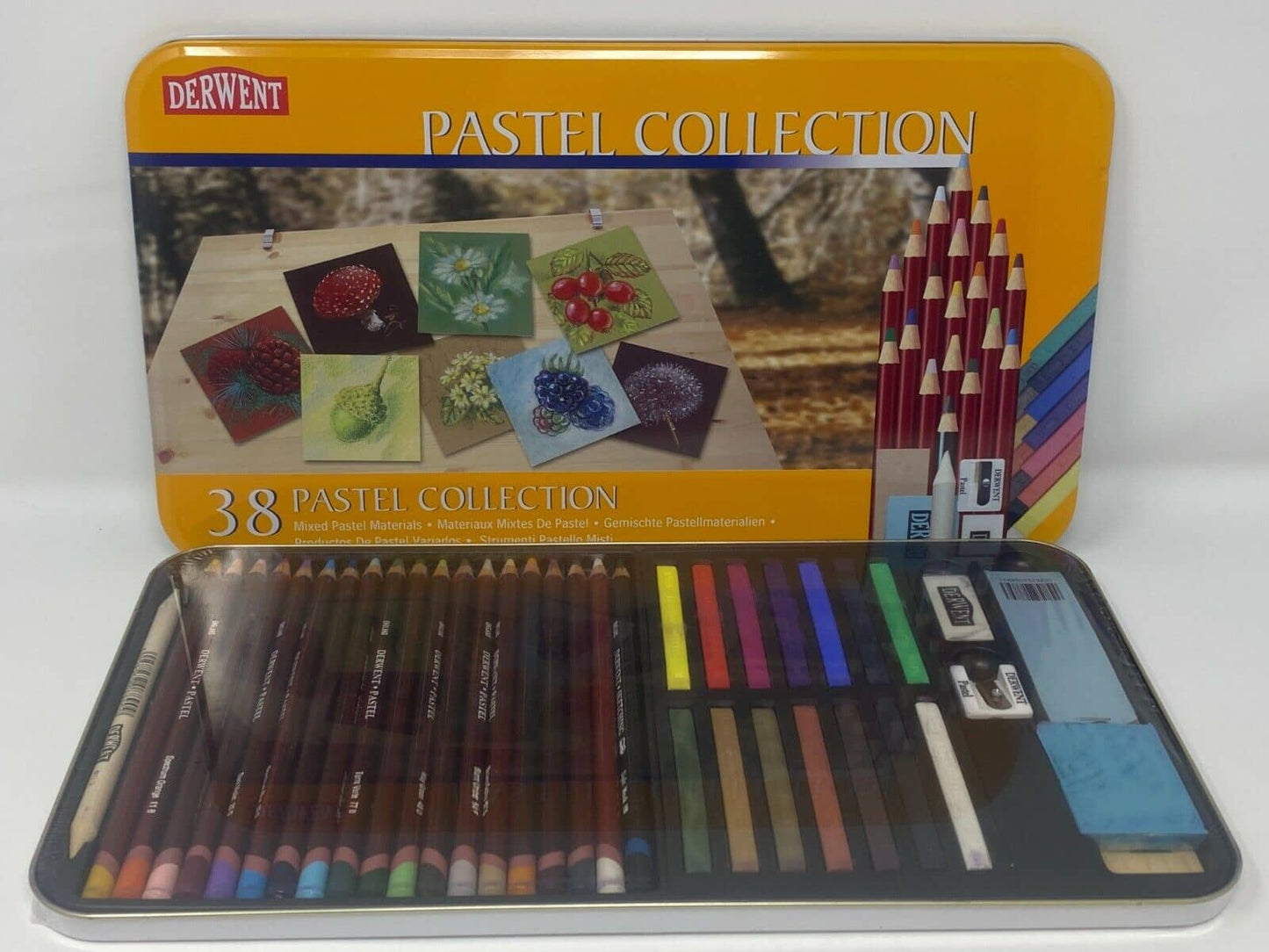 Derwent Pastel Collection Colored Pencils 38ct - New