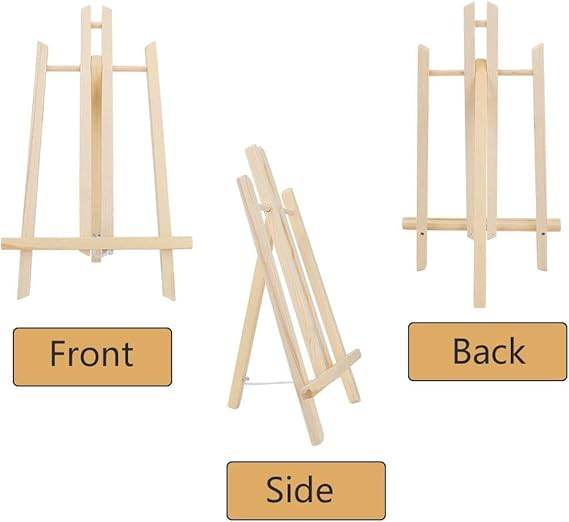 A4 wood easels, easel stand for painting canvases - Family book shop