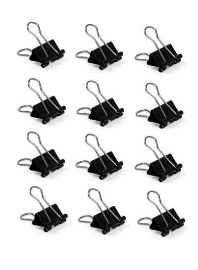 Black Binder Clips - Family book shop