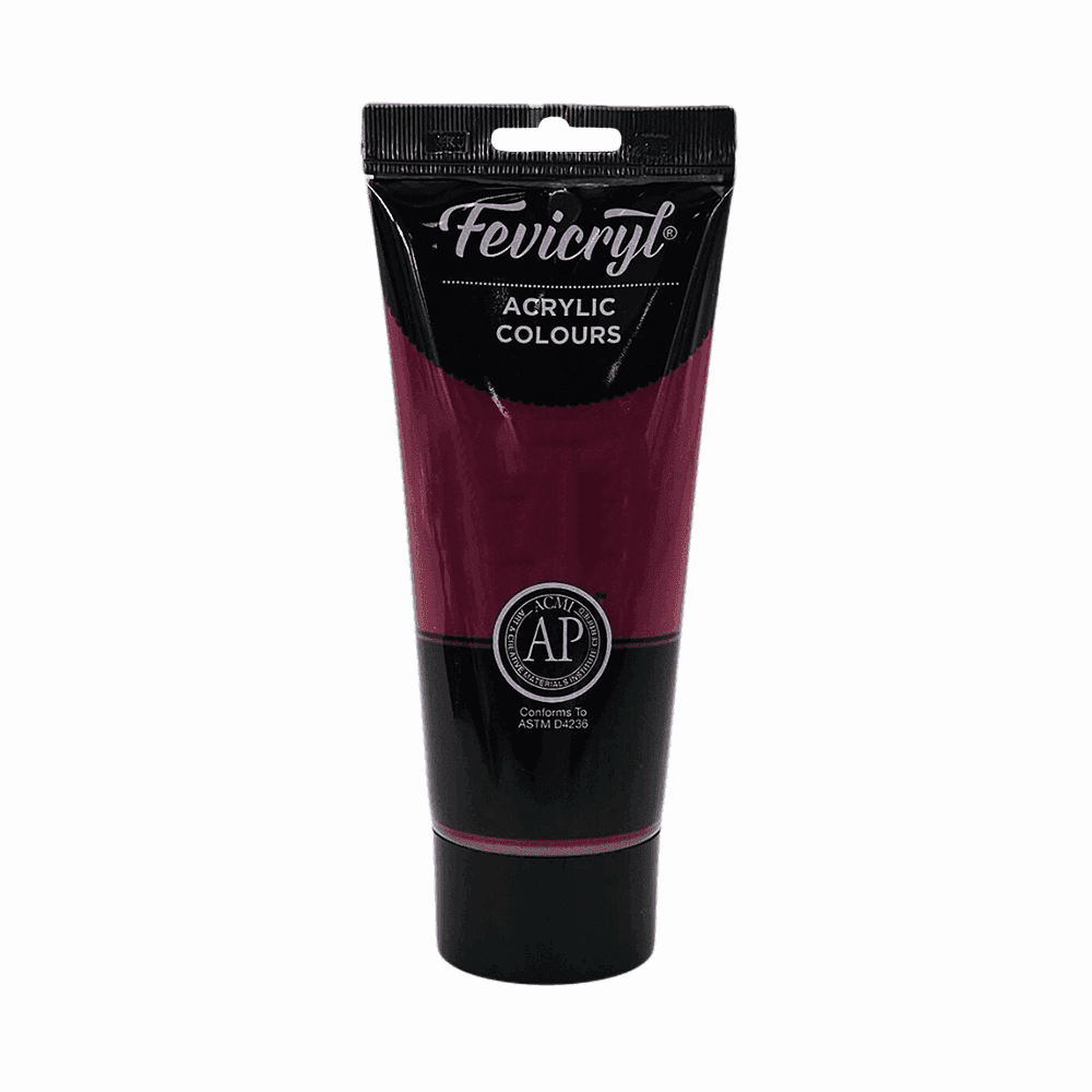 Fevicryl Maroon Acrylic Tube – 200 ml - Family book shop