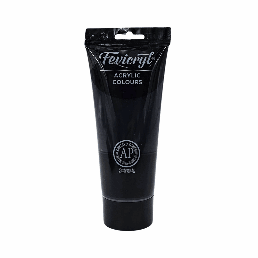 Fevicryl Mars Black Acrylic Tube – 200 ml - Family book shop