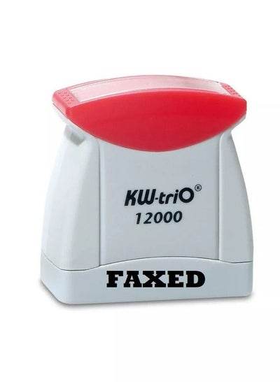 Kw-trio Faxed Stamp 1 Piece Red Color Automatic Stamping - Family book shop