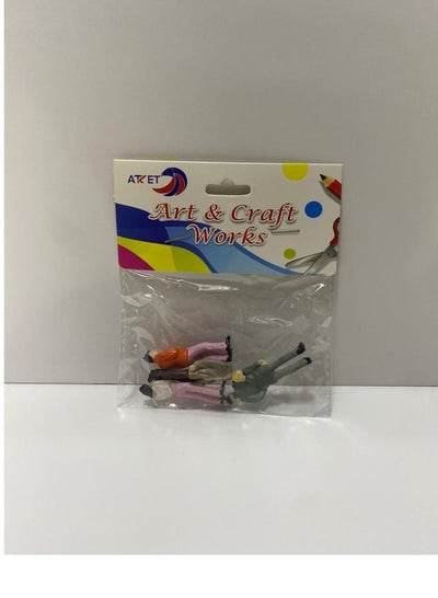 Plastic Male & Female character for Arts and Crafts - Family book shop
