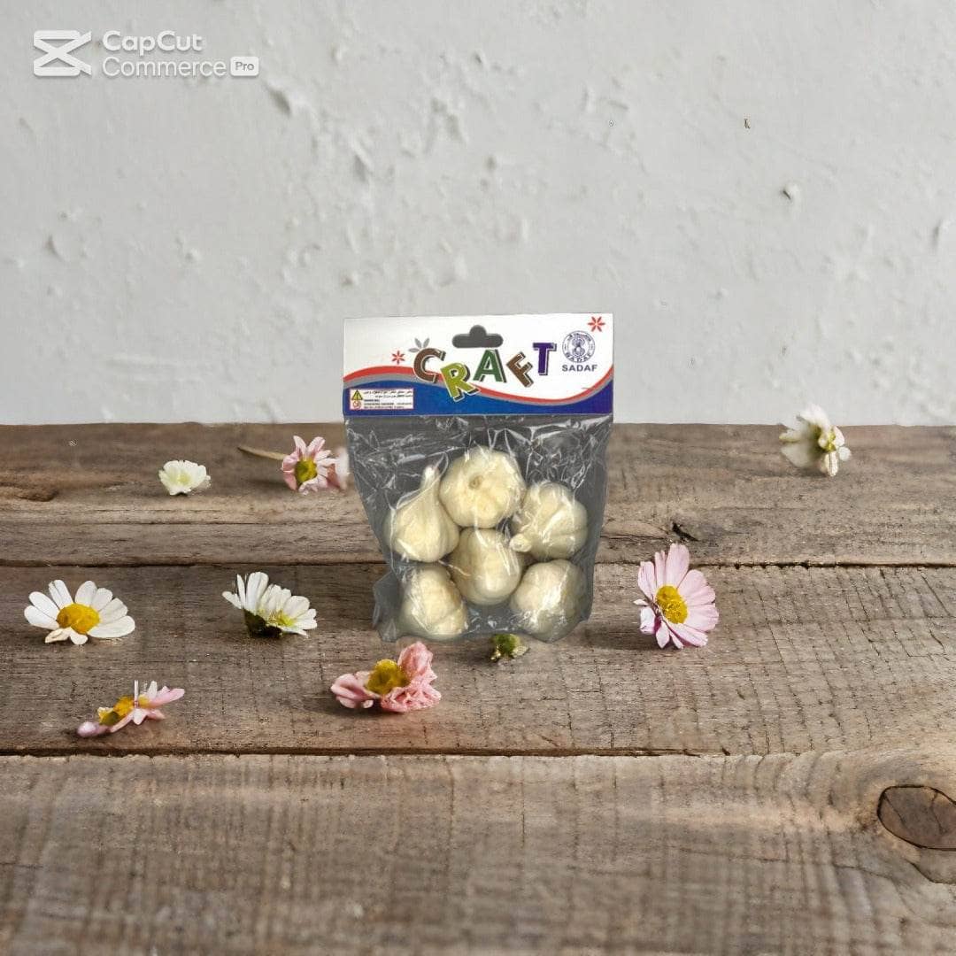 SADAF Craft Garlic Cloves for Creative DIY Projects - Family book shop