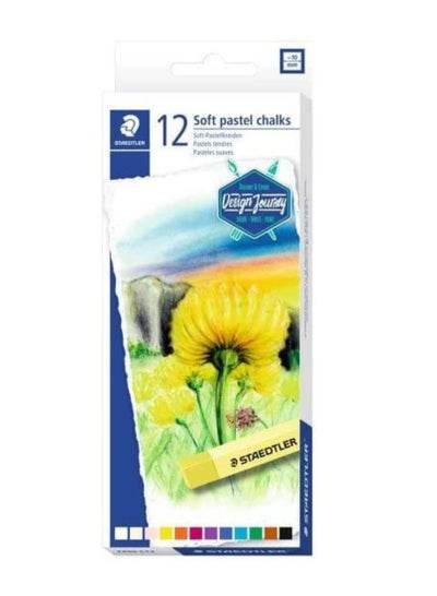 STAEDTLER Soft Pastel Colour Set, Pack Of 12 Multicolour - Family book shop