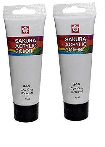 Sakura Acrylic Color Tube - Cool Grey - Family book shop