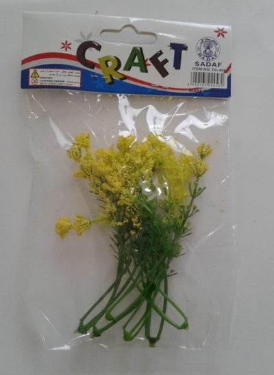 Small Assorted Mini Plastic Potted Flowers Plant - Family book shop