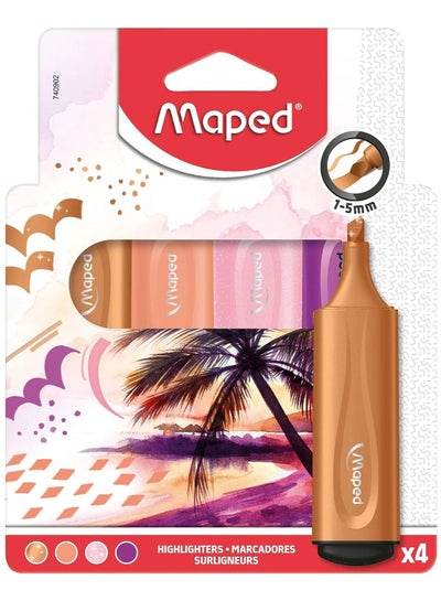 Extra soft highlighters for study in assorted colors packed for easy use by students and professionals