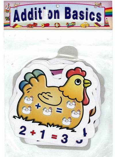 Colorful Number Flash Cards for Kids featuring a chicken illustration for fun learning and educational play
