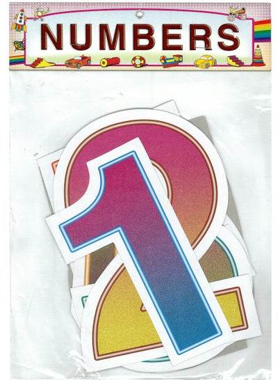 Colorful Numbers Flash Cards for Kids with Large, Easy-to-Read Designs for Learning Numbers