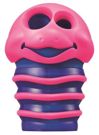 Unique pencil sharpeners for school featuring a fun pink Croc design with bunny and panda elements