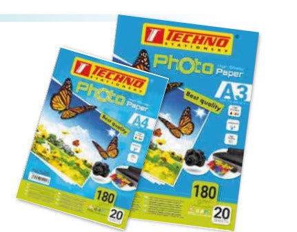 glossy photo paper high glossy a3 180 g/m - Family book shop