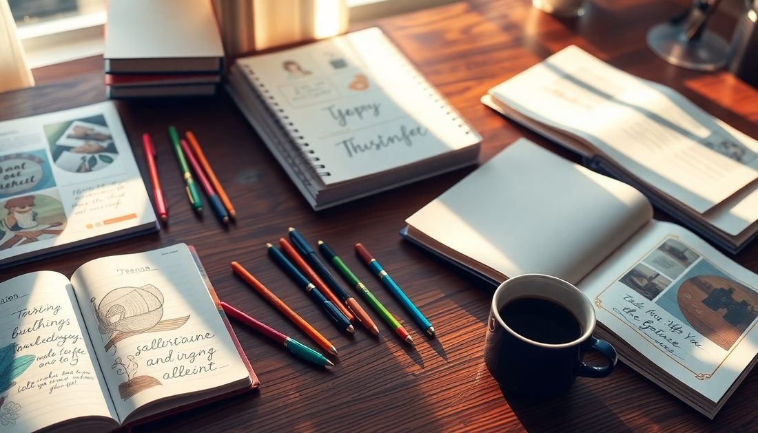 Unlock Your Productivity with Personalized Notebooks and Planners