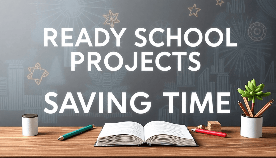  READY SCHOOL PROJECTS SAVING TIME