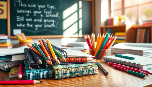 Gear Up for the New School Year: Essential Stationery Items You Need