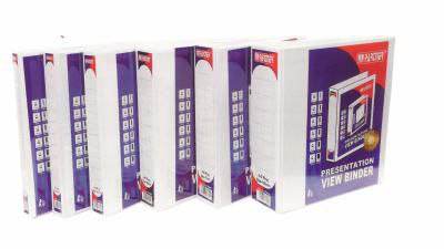 2-’d’PRESENTATION VIEW BINDER- RINGER 25mm (spine 37 mm-1.5’) - Family book shop