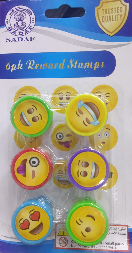 6 PC REMARK STAMSPS - Family book shop