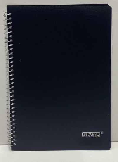 A4 4 Line Strong Pp Cover Spiral Note Book 100 Sheets - Family book shop