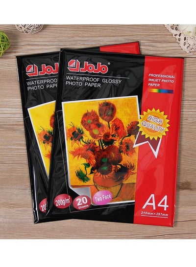 A4 Water proof Glossy Photo paper Two face - Family book shop