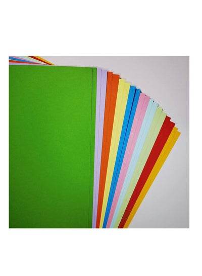 A4 12 Color Construction Paper 180GSM For Crafts & Art - Family book shop