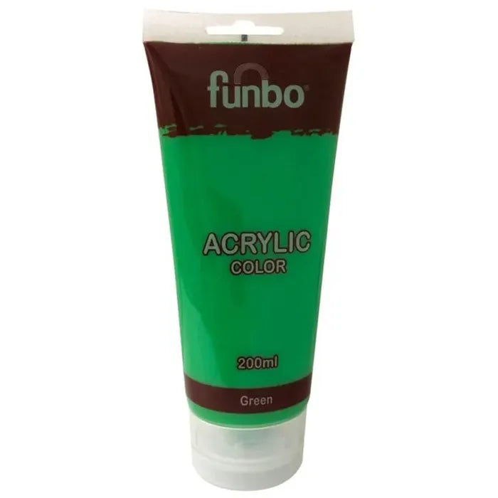 ACRYLIC TUBE 200ml 62 GREEN - Family book shop