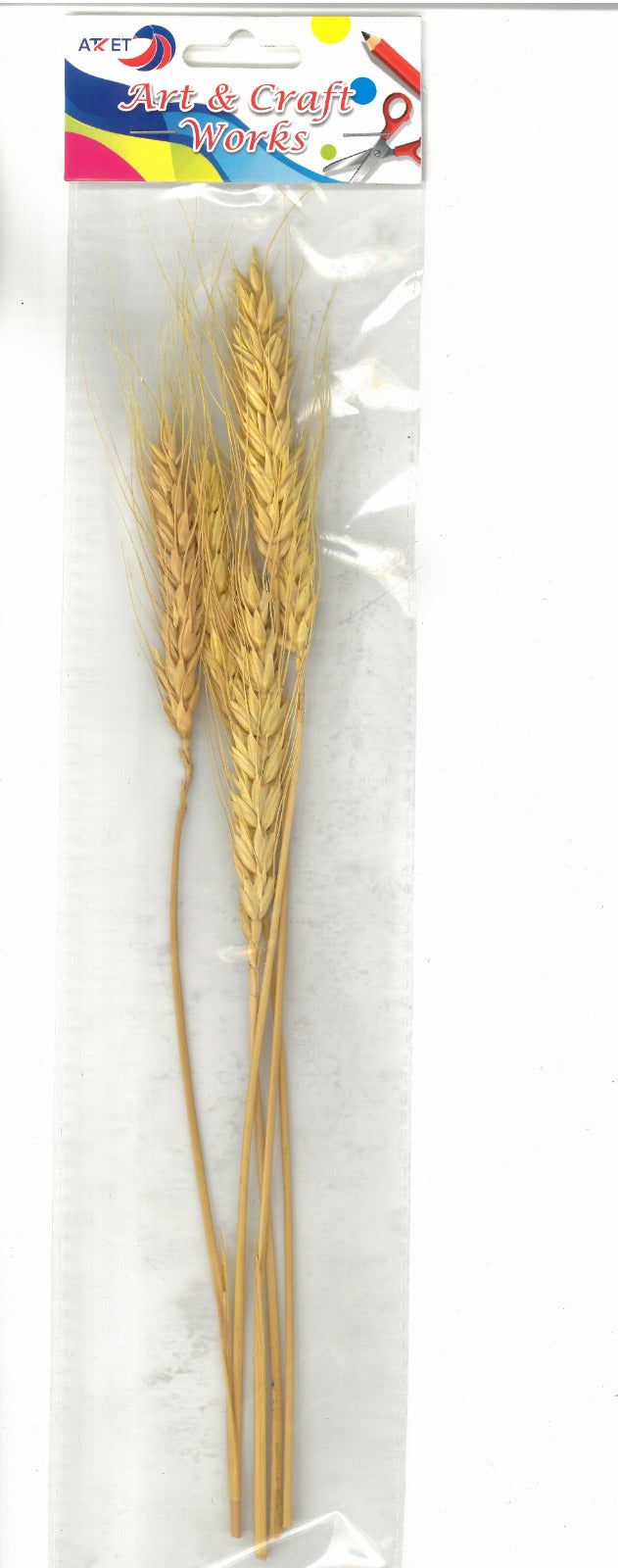 AESTHING Natural Dried Wheat Sheaves Bouquet - Family book shop