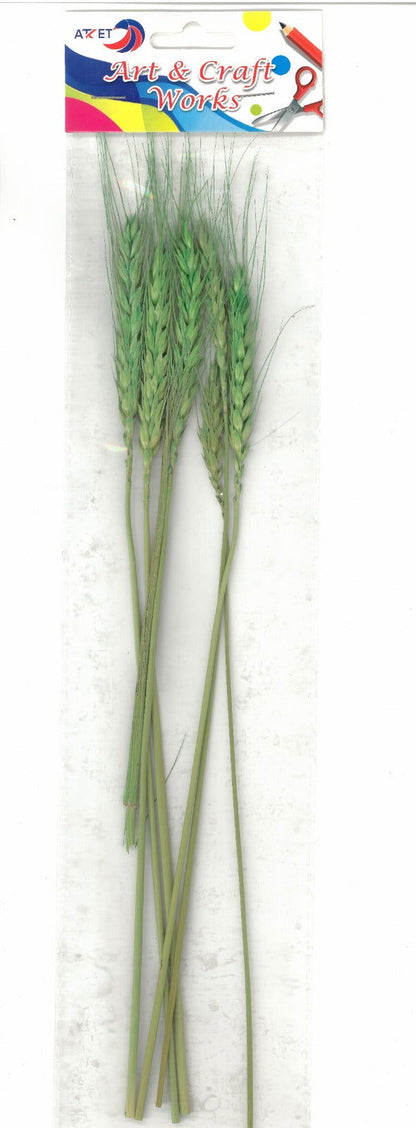 AESTHING Natural Dried Wheat Sheaves Bouquet - Family book shop