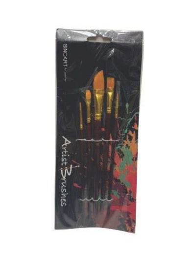ARTIST BRUSHS set of 5 - Family book shop