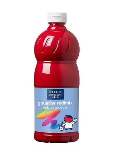 Acrylic Brillante Glossy Permanent Paint Bright Red - Family book shop
