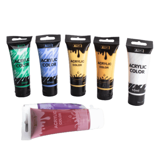 Acrylic colors 60 ml sbc black - Family book shop