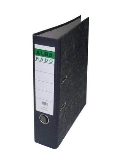 Alba Rado Box File (8cm, Pack of 10 Pieces) Black Color - Family book shop