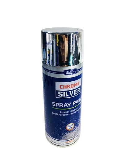 All Metallic Spray Paint Silver Glossy 400ml - Family book shop