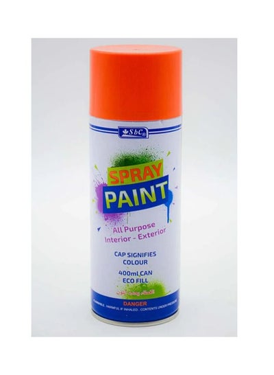 All Purpose Spray Paint Orange 400ml - Family book shop