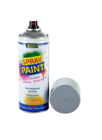 All Purpose Spray Paint Silver 400ml - Family book shop