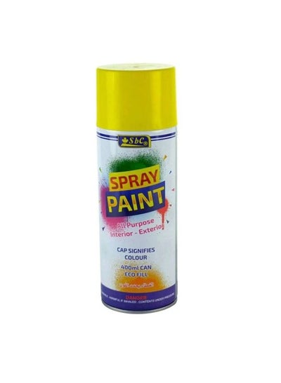 All Purpose Spray Paint Yellow 400ml - Family book shop