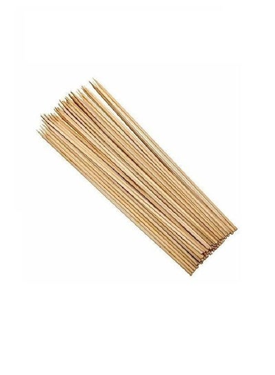 Bamboo Skewers Set Beige Sticks - Family book shop