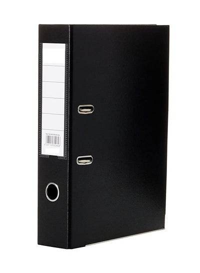 Box File (8cm, Pack of 50 Pieces) With Lamination Black Color - Family book shop