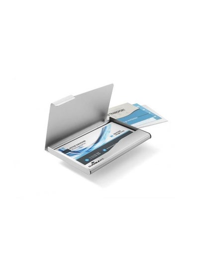 Business Name Card Holder Silver - Family book shop