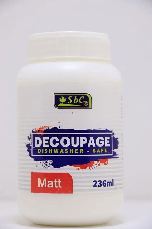 Decoupage dish washer safe 236 ml - Family book shop