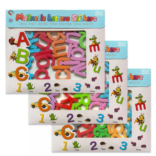 EVA Magnetic Letters Numbers Set Magnetic Letters Magnets Set - Family book shop