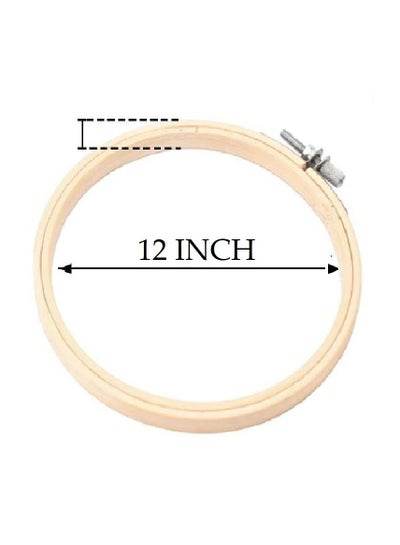 Embroidery Hoops, Wooden Circle Cross Stitch Hoop - Family book shop