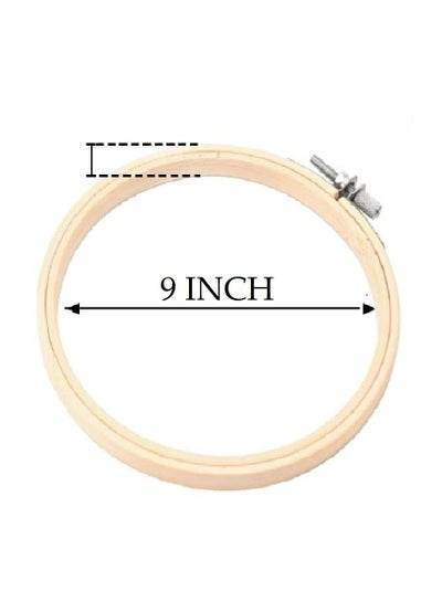 Embroidery Hoops, Wooden Circle Cross Stitch Hoop - Family book shop