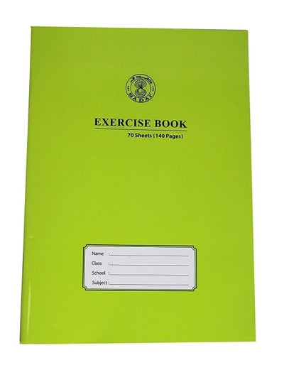 Exercise Book Single Line with Right Margin - 70 Sheets - Family book shop