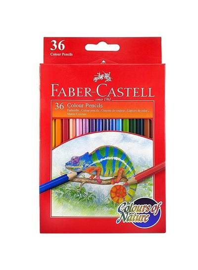 FABER-CASTELL Pack Of 36 Colour Pencils Set Multicolor - Family book shop