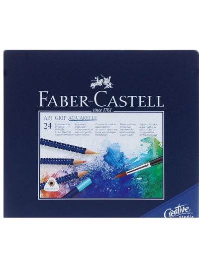 Faber-Castell Art Grip Aquarelle Wooden Colored Pencils 24 colors - Family book shop
