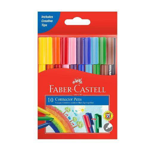Faber-Castell Connector Felt Pen 10 Color - Family book shop