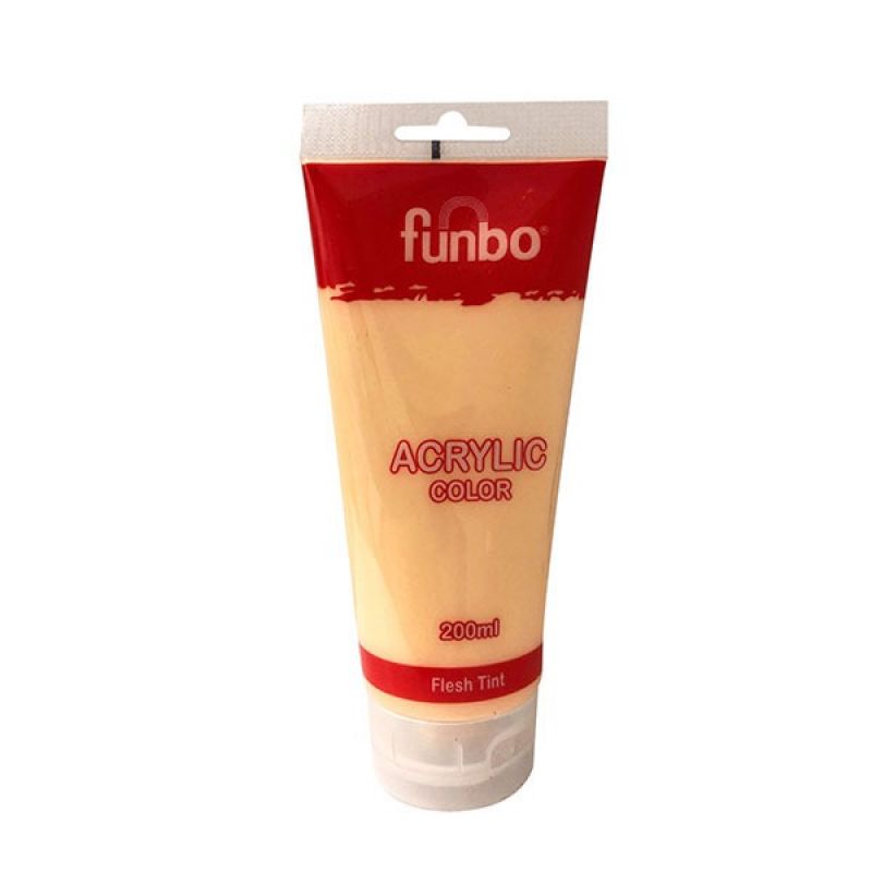 Funbo Acrylic Tube 200ml 46 Flesh Tint - Family book shop