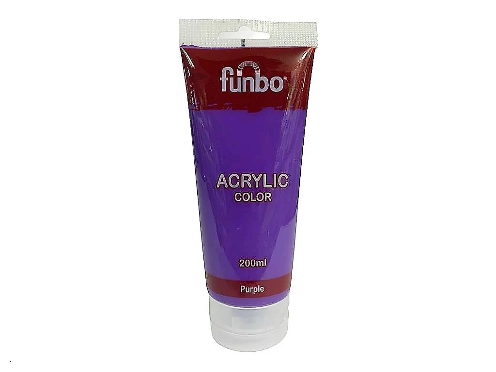 Funbo Acrylic colour 200 ml - Family book shop