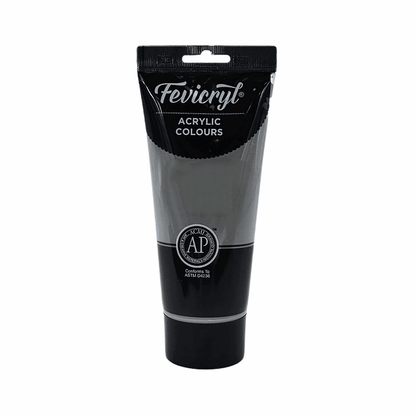 Grey Acrylic Tube – 200 ml - Family book shop